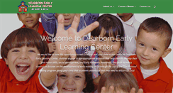 Desktop Screenshot of dearbornearlylearning.com